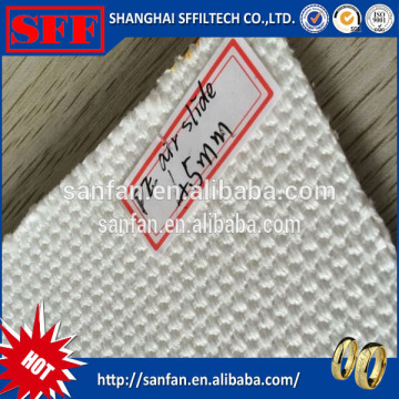 spun air slides 5mm conveyor fabric in the industry