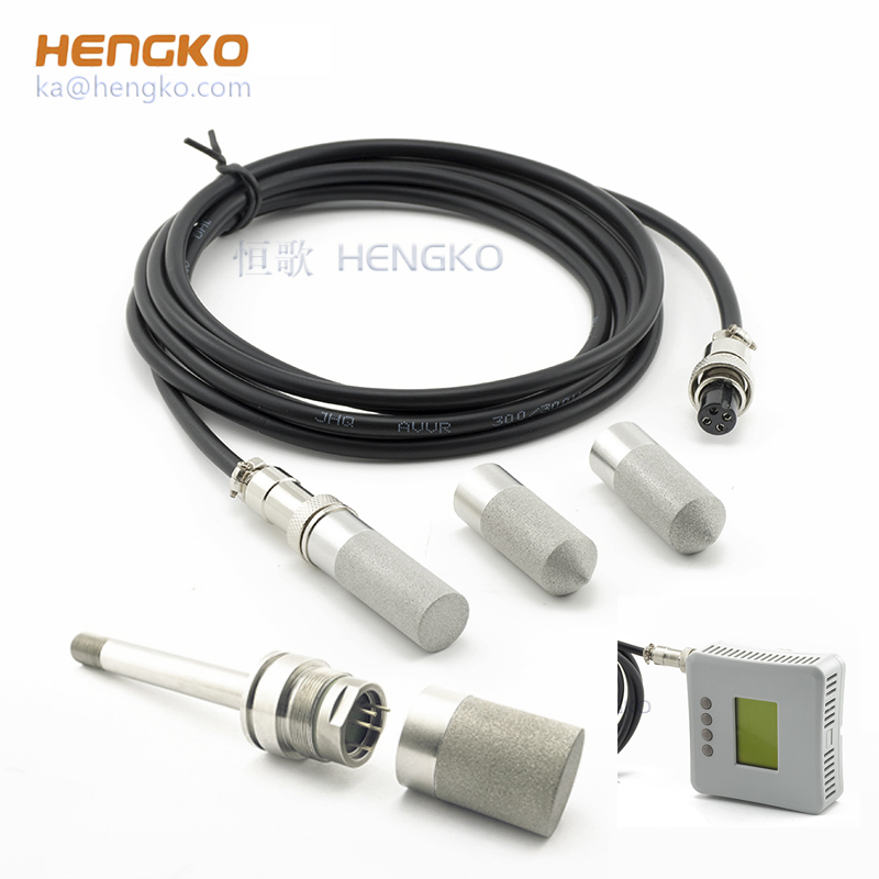 HENGKO IP67 waterproof dust proof RHT20 35 stainless steel temperature and humility sensor for green house soil egg incubator