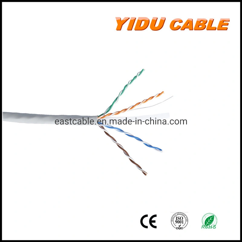 LSZH Bare Copper OFC Rg59 Siamease Coaxial Video Cable 2DC Power for Security CCTV