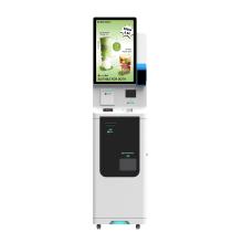 Retail Checkout Kiosk with Cash Payment System