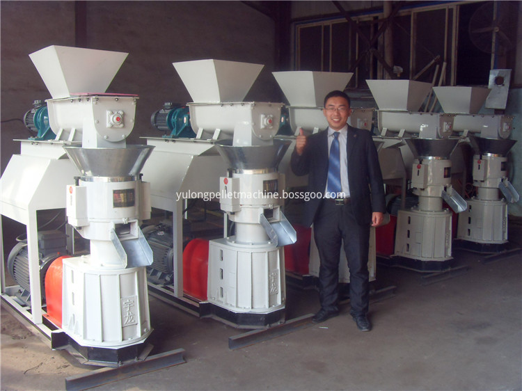 Small organic fertilizer pellet machine