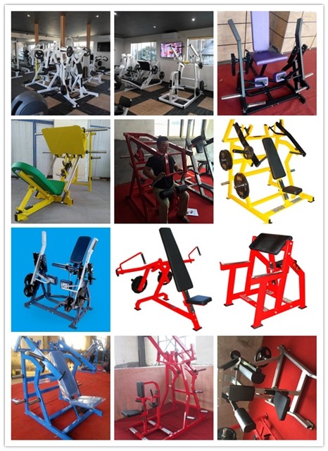 Plate Loaded Hammer Strength Iso-Lateral Kneeling Leg Curl Machine