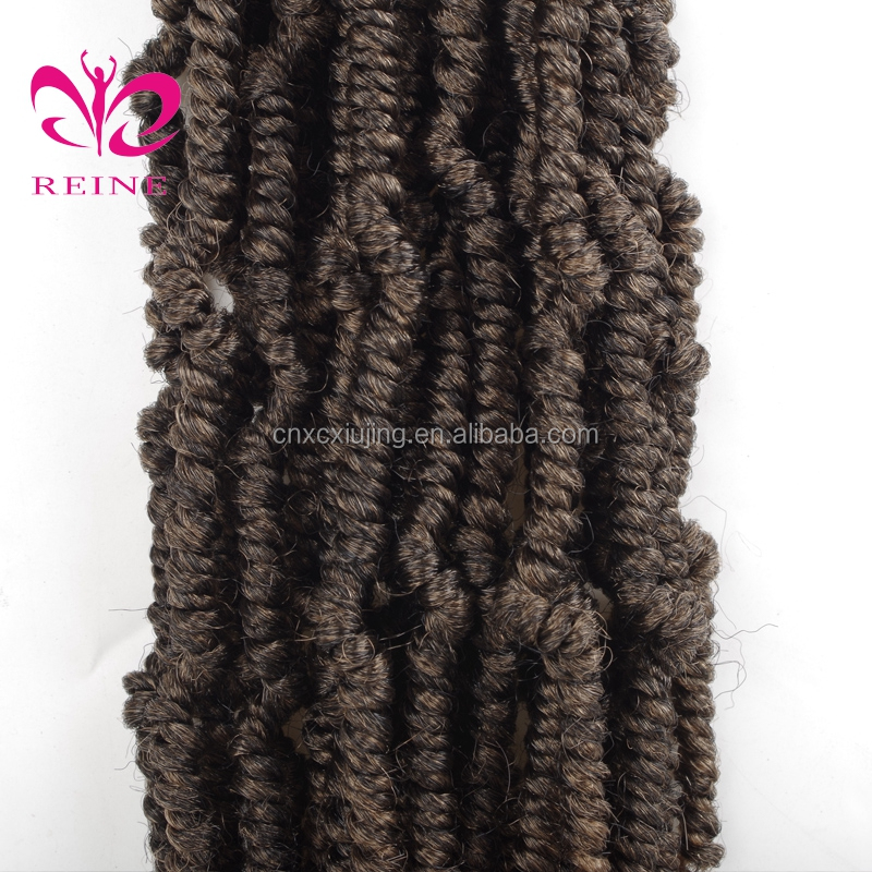 REINE 14inch spring twist hair Crochet Braids Most popular Small Crochet Braids  twist bomb twist crochet hair