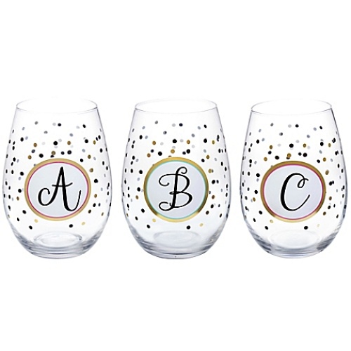 Stemless Wine Glass Set