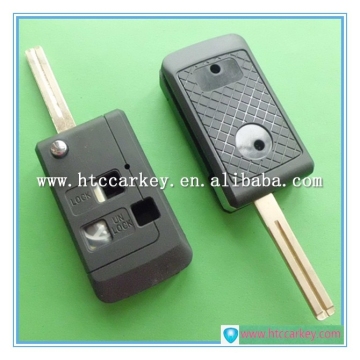 blank key fobs trade assrance for Lexus flip remote key case