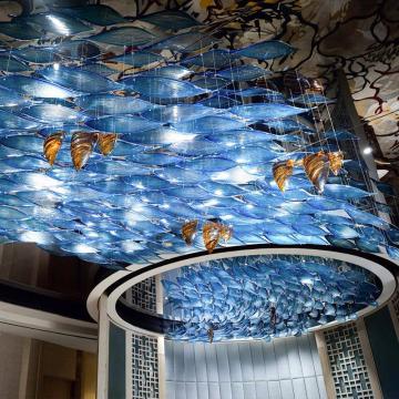 INSHINE Aesthetically Blue Bright Pendant Light