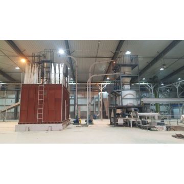 Wheat straws wood sawdust pellet production line