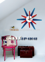 10A205 Cheap digital sticker clock online analog wall clock for home