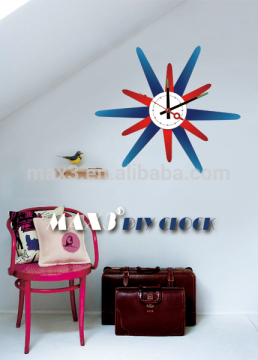 10A205 Cheap digital sticker clock online analog wall clock for home