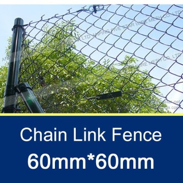 PVC Coated Diamond Wire Mesh 60x60mm