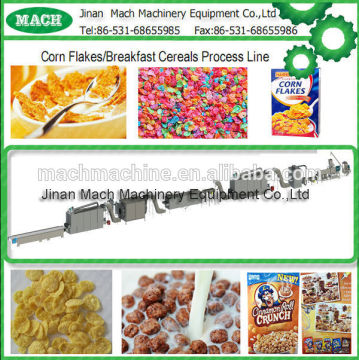 2015 latest tech CE corn flake making machine breakfast cereal machine