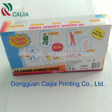 Color printing cheap children toy box