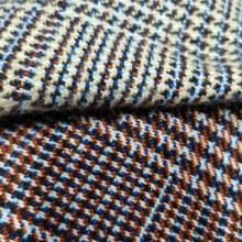 Boucle Fashion Plaid with gold Lurex fabric