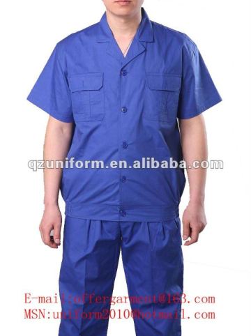 100%Cotton Workwear/Engineering Working Uniform/ Blue Collar Uniform