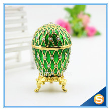 100% handmade easter egg shape box can pack jewelry