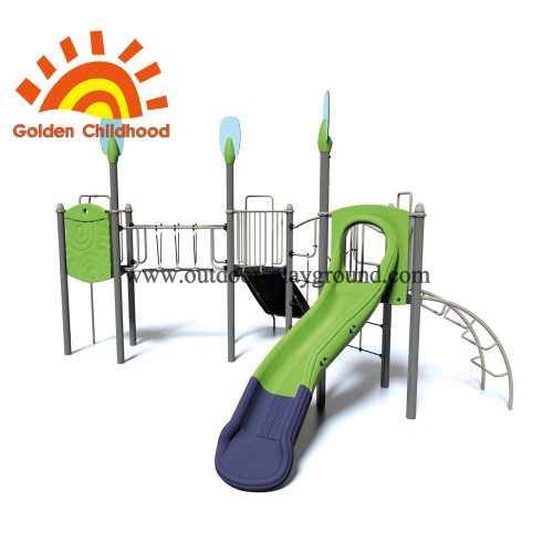 Slide In Park Outdoor Playground Equipment Untuk Anak