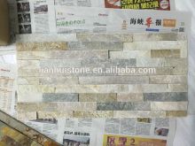 CS025 Multi white+grey+Rusty slate exterior cladding panel /stacked venner 60*15