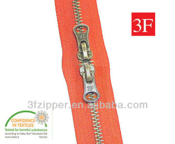 Two-way Slider Zipper