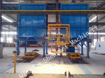 vacuum process metal casting molding machine