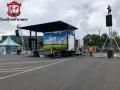 8.8x7.2x6.3m Vloer Mobile Stage Trailer