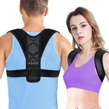 Correcteur de posture de fixation de redresseur de corps en néoprène