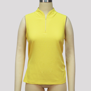 Yellow womens workout tank tops