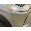 Rainbow Laser Matte White Car Wrap Vinyl