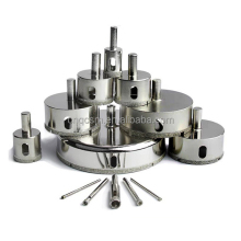 15 Kits 6mm-100mm Diamond Core Drill Bits & Tools for Glass, Porcelain, and Ceramic