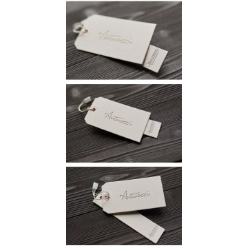 Garment tag custom-made underwear garment tag