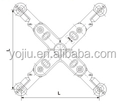 Cross Type Spacer Dampers