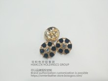 Metal buckle French buckle, sweater cardigan decorative buckle round buckle