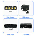 LiuHJG Waterproof 37W 4 LED Motorcycle Spotlight Lighting Systems Fog Light