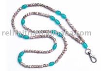 Decorative Colored Beaded Lanyard for Promotion