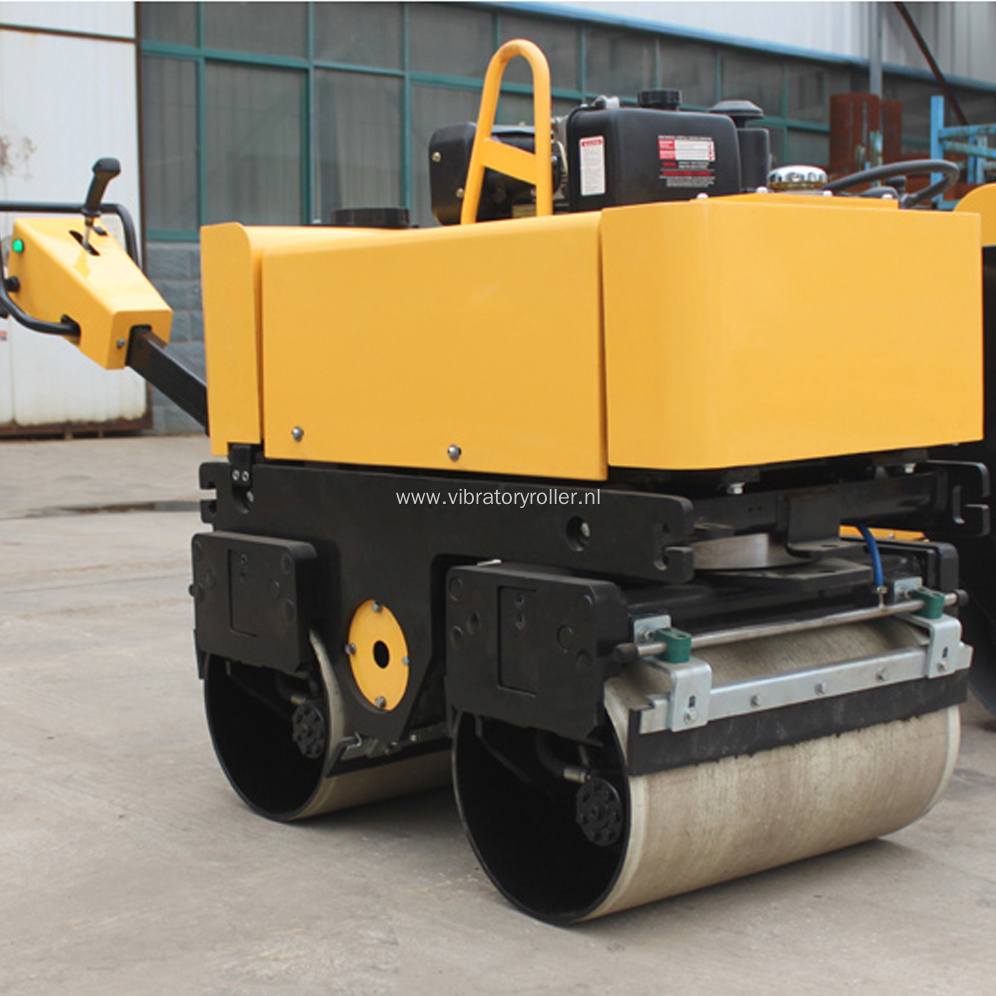 Hand Operated Double Drum Soil Compactor Road Roller