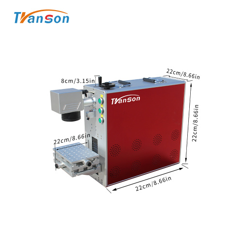 Machine de marquage laser à fibre compacte