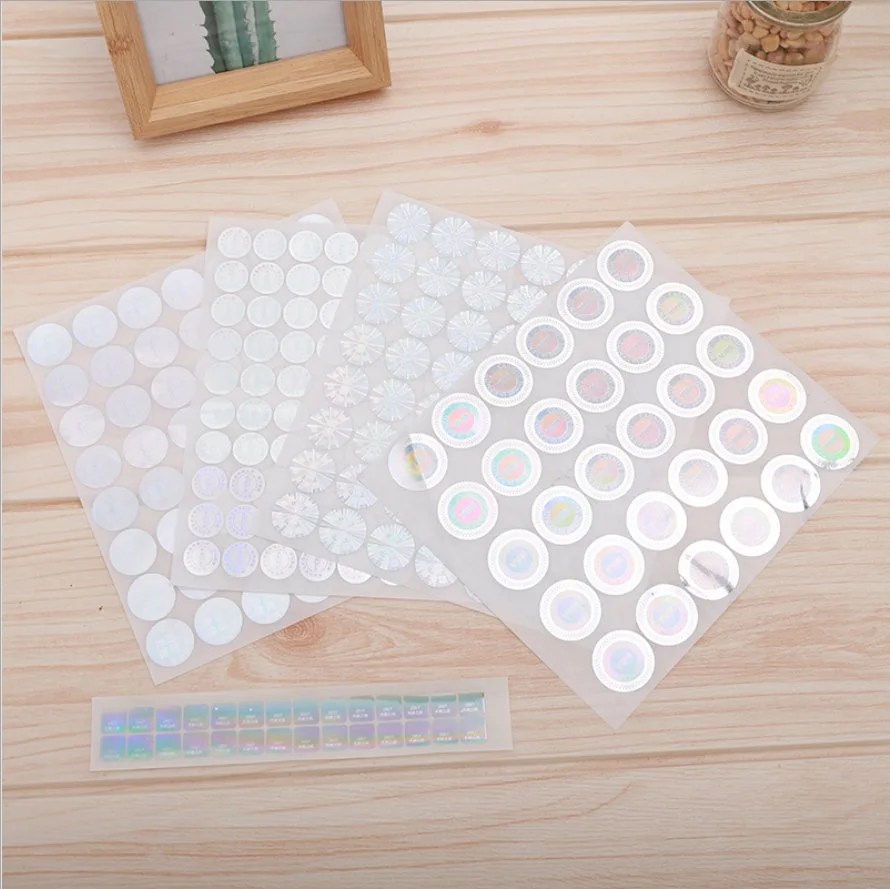 Wholesale Color Change 3D Hologram Logo Sticker, Custom Vinyl Hologram Sticker Printing