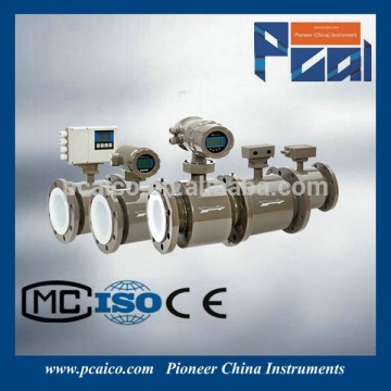 intelligent China magnetic wafer type flow meter for water application