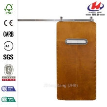 Modern Range Dark Brown Wood Barn Door