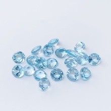 Loose Topaz Gemstone Natural Gemstones For Earrings Making