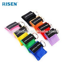 personalized cpr mask keychain