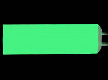 Green Edge-lit Led Backlight Panels For Mobile Lcd Screens Or Remote Control