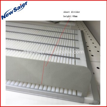 always front shelf roller runner for supermarket shelves