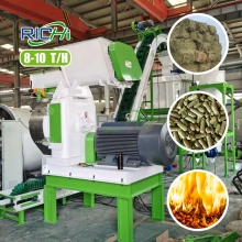 RICHI 8-10 T/H Paddy Straw Pellet Machine Manufacturer