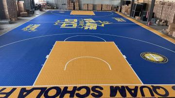 Interlocking Sport Floor PP interlocking Tiles