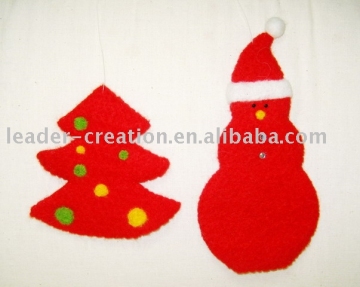wool christmas decoration