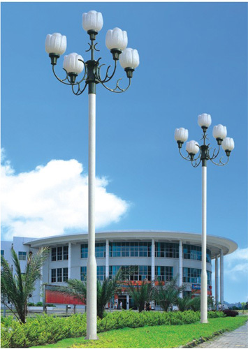 LED Iron Steel Courtyard Light