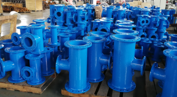 Ductile  Iron Double All Flanged Tee