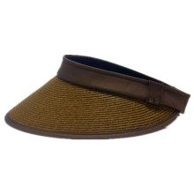 Ladies Cool Textile Beach Hollow Sun Cap