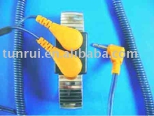 Dual coiled cord wrist strap(metal)