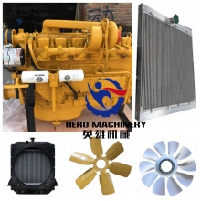 Komatsu D65 Bulldozer Parts: Radiator, Fuel Pump, Fan Can Supply - Parts Numbers Needed